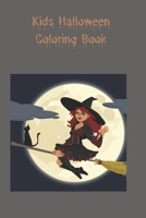 Kids Halloween coloring Book: Kids Halloween coloring Book is 6X9 with 24 Pages B08J16N963 Book Cover