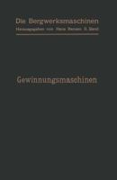 Gewinnungsmaschinen 3642471722 Book Cover