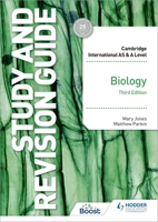 Cambridge International AS/A Level Biology Study and Revision Guide Third Edition 1398344346 Book Cover