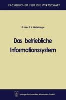 Das betriebliche Informationssystem 3663127206 Book Cover