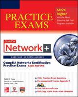 CompTIA Network+ Certification Practice Exams (Exam N10-005) 0071788816 Book Cover
