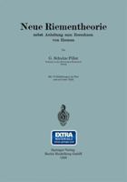Neue Riementheorie 3662387719 Book Cover