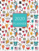 2020 Planner: Sticker Emoji 2020 Organizer; Monthly and Weekly 2020 Planner Journal (Planners & Organizers) 171067797X Book Cover