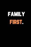 Family First 1099920027 Book Cover