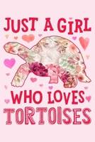 Just a Girl Who Loves Tortoises: Tortoise Lined Notebook, Journal, Organizer, Diary, Composition Notebook, Gifts for Tortoise Lovers 167394177X Book Cover