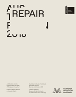 Repair: Australian Pavilion, 16th International Architecture Exhibition, La Biennale Di Venezia 2018 1948765004 Book Cover