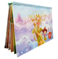 My First Pop Up Fairy Tales - Jack & The Beanstalk : Pop up Books for children 9389567378 Book Cover