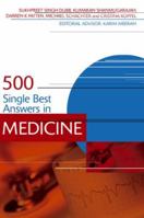500 Single Best Answers in Medicine 1444121529 Book Cover