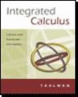 Integrated Calculus: Calculus with Precalculus and Algebra 0618219501 Book Cover
