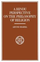 A Hindu Perspective on the Philosophy of Religion 1349207993 Book Cover