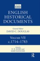 English Historical Documents 0415143721 Book Cover