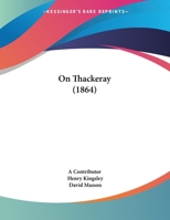 On Thackeray 1120749476 Book Cover