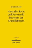 Materielles Recht Und Beweisrecht Im System Der Grundfreiheiten 3161493400 Book Cover
