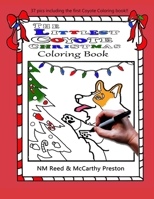 The Littlest Coyote Christmas Coloring Book B0CNYRNR4Z Book Cover