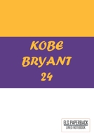 Kobe Bryan Notebook Tribute: lined notebook, 6'9'inches, 100 pages B084FB5R3T Book Cover