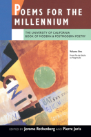 Poems for the Millennium: The University of California Book of Modern and Postmodern Poetry: From Fin-de-Siecle to Negritude v. 1 (Poets for the Millennium) 0520072278 Book Cover