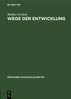 Wege Der Entwicklung (German Edition) 3486778900 Book Cover