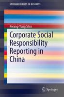 Corporate Social Responsibility Reporting in China 3642541518 Book Cover