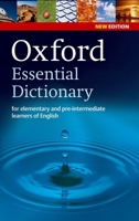 Oxford Essential Dictionary, New Edition 019433399X Book Cover