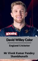 David Willey Color: England Cricketer B0BR7LC3BR Book Cover
