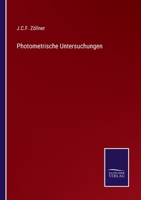 Photometrische Untersuchungen 3375011342 Book Cover