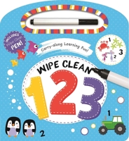 Wipe Clean Carry  Learn: 123: Early Learning for 3+ Year-Olds 180108789X Book Cover