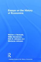 Essays in the History of Economics 0415647568 Book Cover