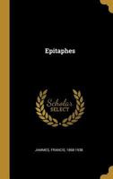 Epitaphes 0353751480 Book Cover