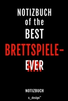 Notizbuch f�r Brettspielerin: Originelle Geschenk-Idee [120 Seiten kariertes blanko Papier] 1710037067 Book Cover