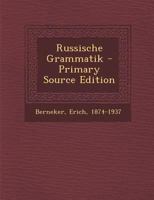 Russische Grammatik 1017423687 Book Cover