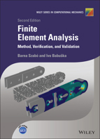 Finite Element Analysis: Method, Verification and Validation 1119426421 Book Cover