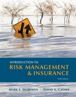 Introduction to Risk Management and Insurance 0130328111 Book Cover