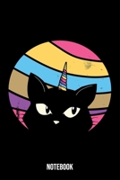 Notebook: Cat Unicorn Notebook Blank Dot Grid Caticorn Journal dotted with dots 6x9 120 Pages Checklist Record Book Take Notes Gift Planner Paper Men Women Kids Christmas Gift for Pet Owner Animal Lov 1700634941 Book Cover