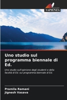 Uno studio sul programma biennale di Ed. (Italian Edition) 6208599156 Book Cover