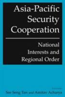 Asia-pacific Security Cooperation: National Interests And Regional Order 0765614758 Book Cover