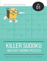 Killer Sudoku - 180 Easy Sudoku Puzzles 1790246024 Book Cover