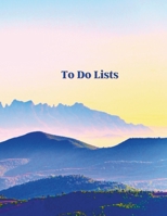 To Do Lists: Starter Book Blue 1716140161 Book Cover