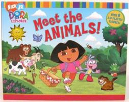 Meet the Animals! (Dora the Explorer (Simon & Schuster Board Books)) 1416918191 Book Cover