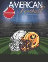 american football coloring book: nfl coloring book 2021-2022 Famous Players and Team Logos B09S61YTV4 Book Cover