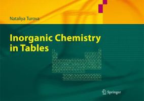 Inorganic Chemistry in Tables 3642204864 Book Cover