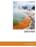 Switzerland 0530329530 Book Cover