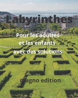 Labyrinthes Pour les adultes et les enfants avec des solutions B08R36LZMD Book Cover