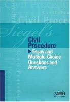 Siegels Civil Procedure 0735556849 Book Cover