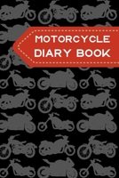 Motorcycle Diary Book: Classic Black Color Modern Style 6x9" 120 Pages Blank Lined Notebook , Book Gifts For Men (Motorcycle Notebook) 1690959274 Book Cover