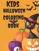 Kids Halloween Coloring Book: A Halloween Adventure for Kids to Color B0BV4PY1DB Book Cover