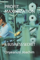 PROFIT MAXIMIZATION: A BUSINESS SECRET (Deeper Secrets in a business) B0CRJ4GFN9 Book Cover