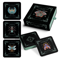 Insecta Obscura Tarot: (Tarot Box Set with 78 Cards and Guide Book) 0764372890 Book Cover