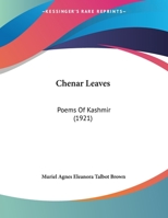 Chenar Leaves: Poems Of Kashmir 0548845603 Book Cover