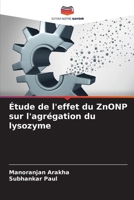Étude de l'effet du ZnONP sur l'agrégation du lysozyme 6206252329 Book Cover
