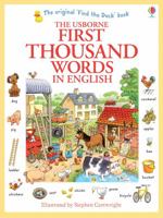 The First Thousand Words: A Picture Word Book 0794533949 Book Cover